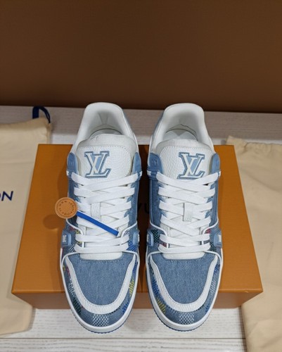 Louis vuitton trainer denim - vuitton,