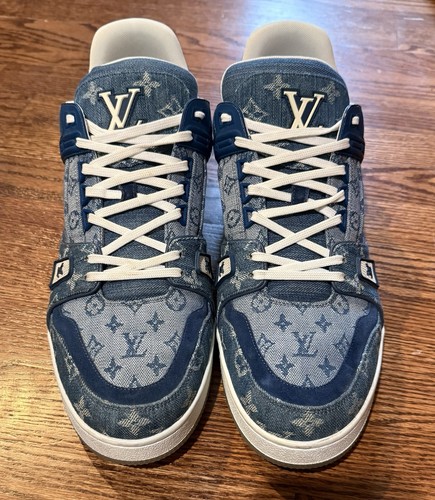 Louis vuitton denim trainers - vuitton,