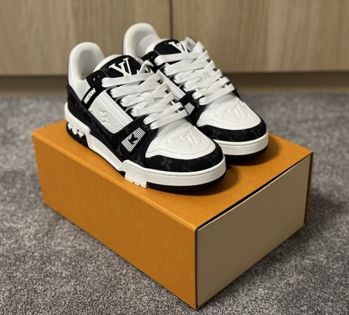 Louis vuitton denim trainer - vuitton, lv