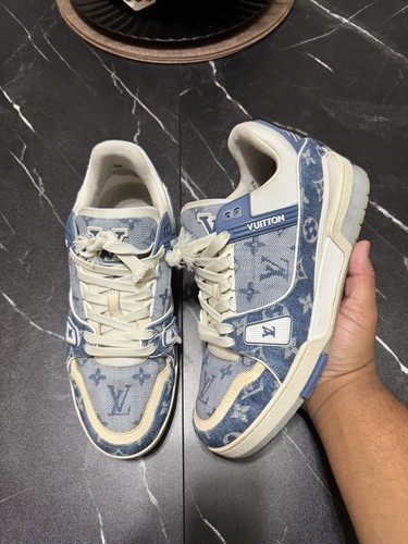 Louis vuitton trainer denim - lv,
